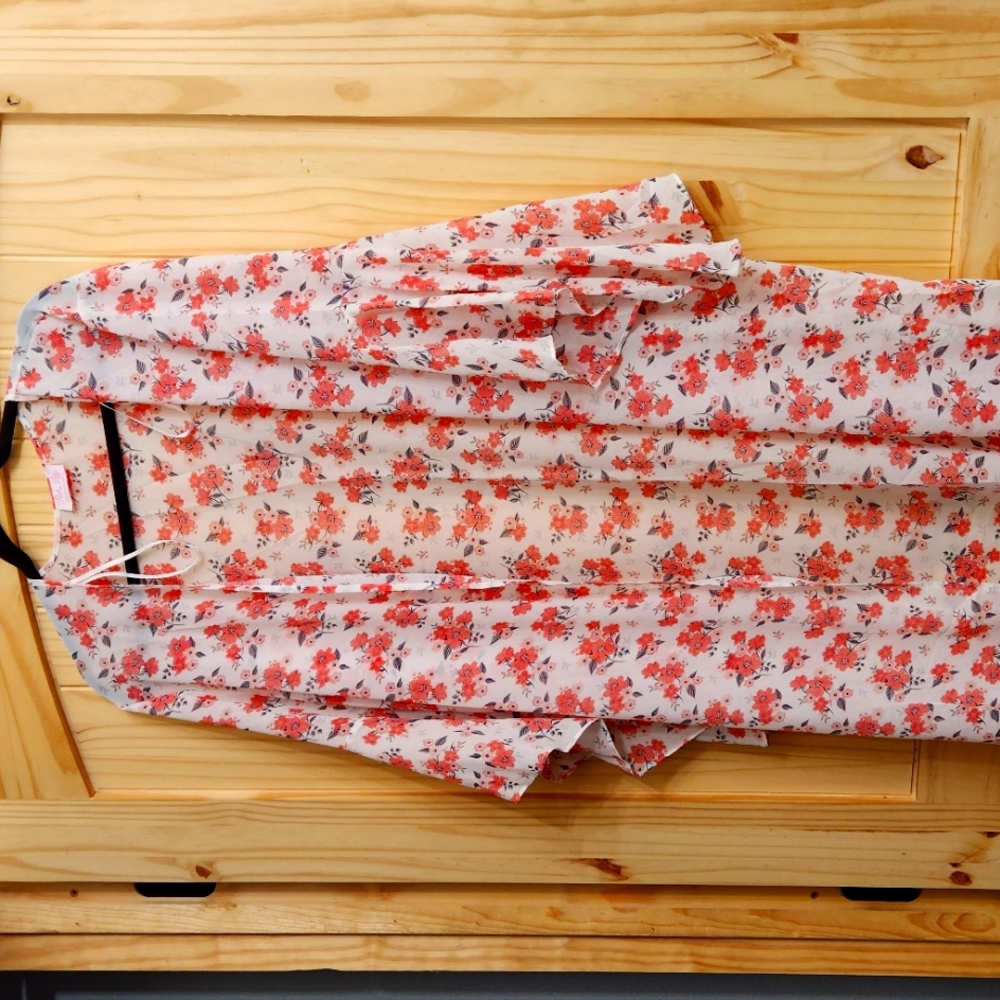 Pink Lily Kimono